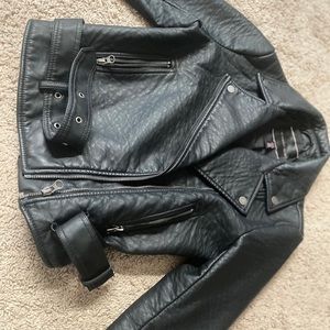 Leather jacket